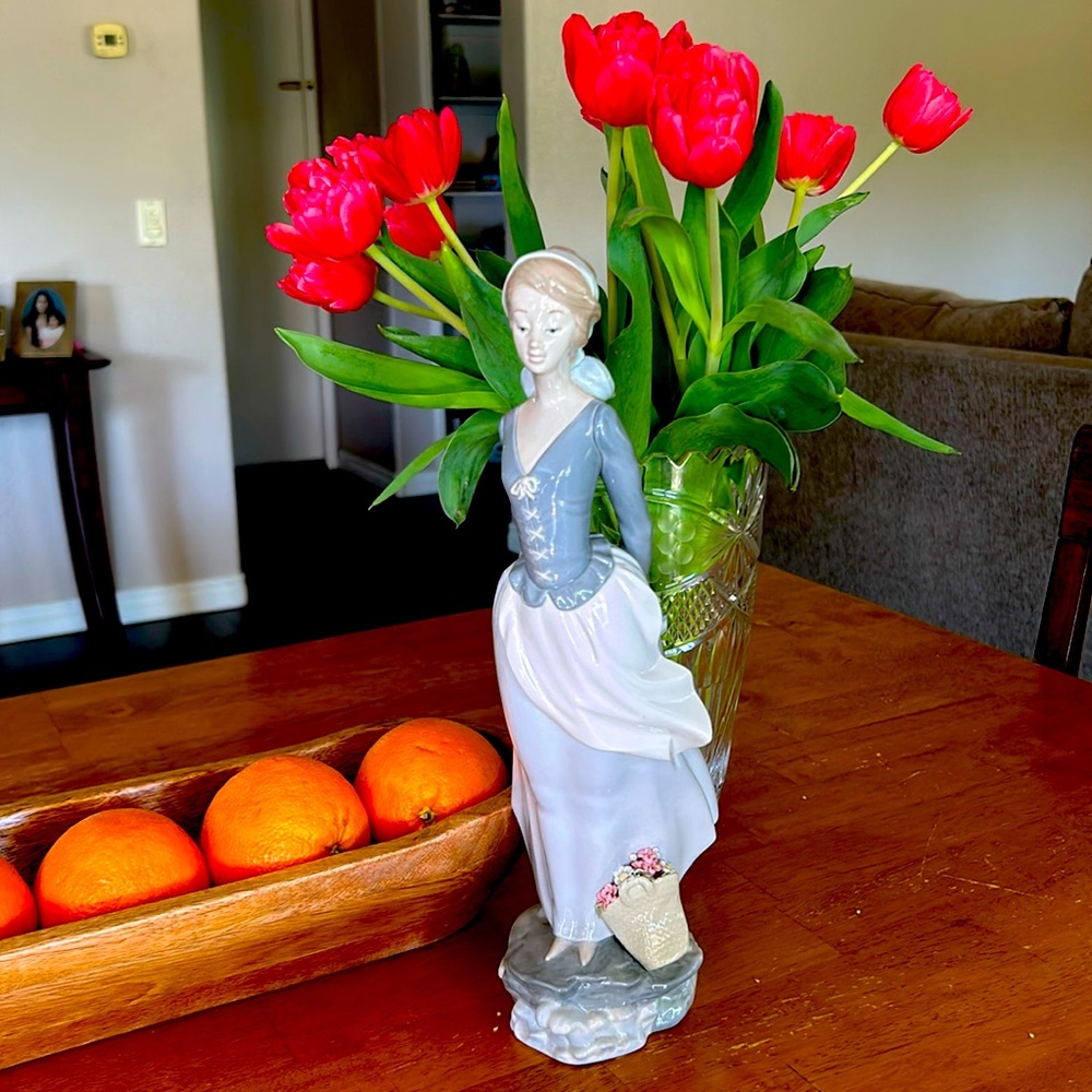 Lladro girl figurine